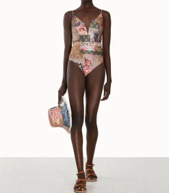 Maillot De Bain Une Piece Devi Plunge V Wire