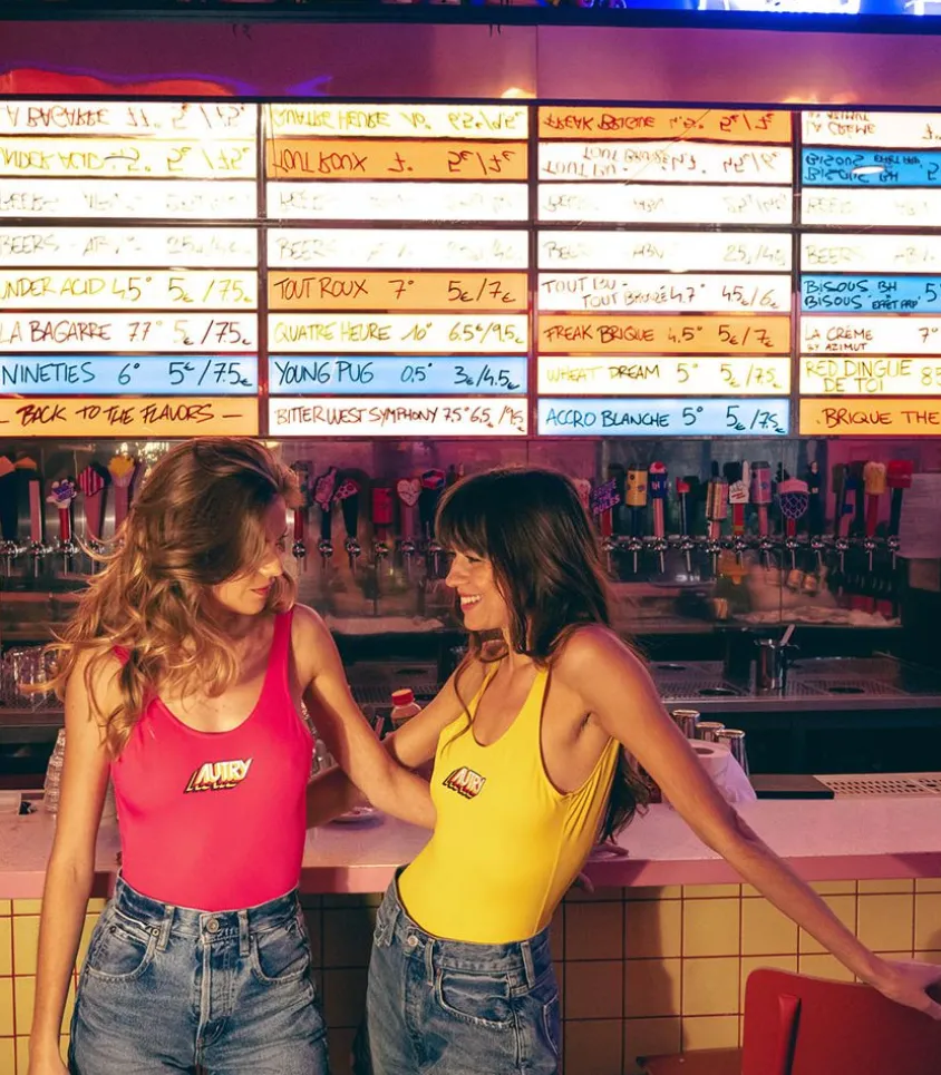 Maillot De Bain Une Piece Aerobic Tinto Tuchsia