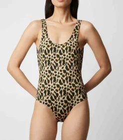 Maillot De Bain Une Piece Pamela Leopard