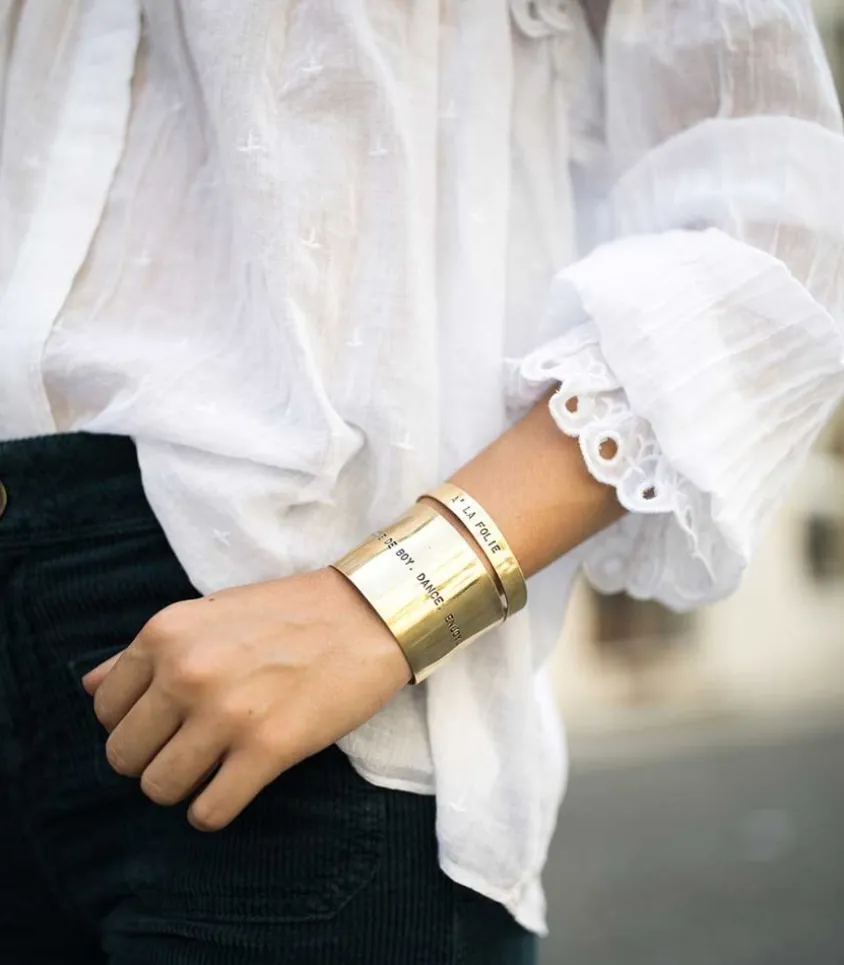 Manchette Gravee Jane De Boy. Dance. Enjoy