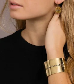 Manchette Gravee N'Oubliez Pas De Rire