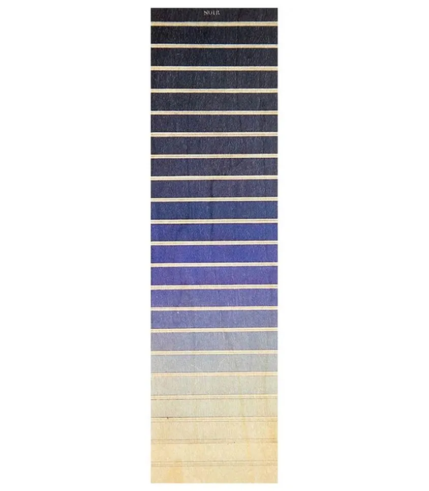 Marque-Pages En Bois Degrade Bleu