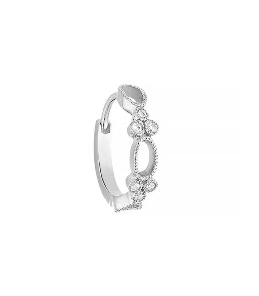 Mini Creole Volupte Or Blanc