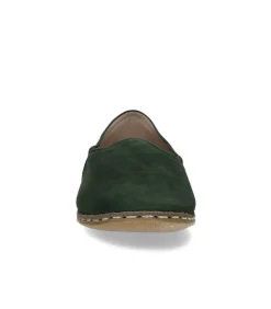 Mocassins Saanas Classique Homme Nubuck Vert