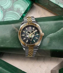 Montre Timex X Jacquie Aiche Black Mother Of Pearl