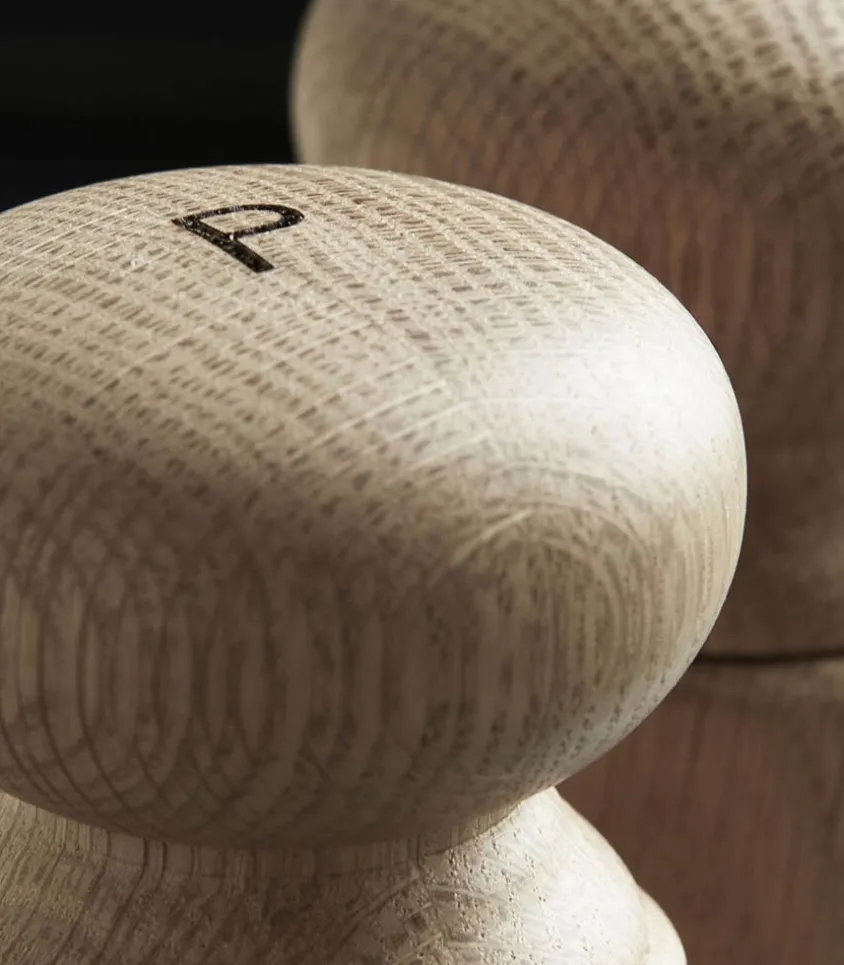 Moulin A Sel Et A Poivre En Chene