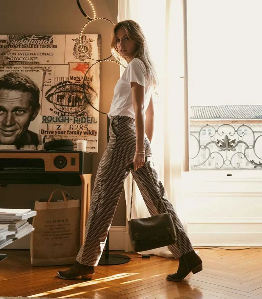 Pantalon A Bretelles Andrea Vintage X Jane De Boy