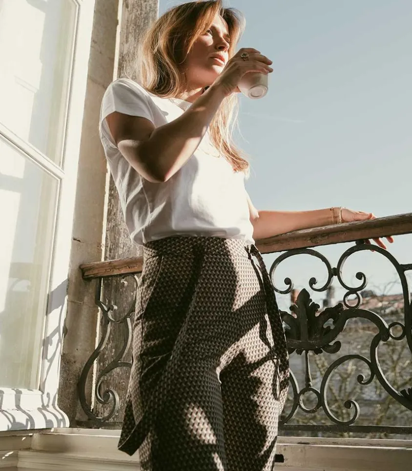 Pantalon A Bretelles Andrea Vintage X Jane De Boy