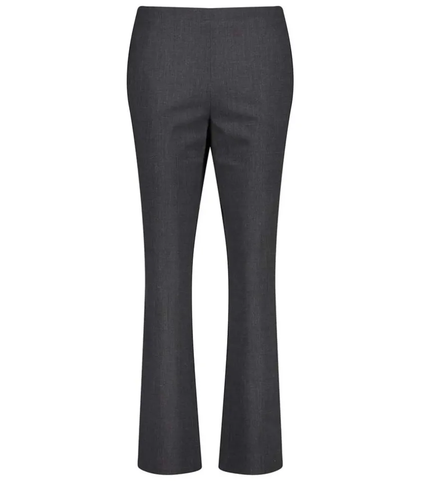 Pantalon A Pinces Pull-On Charcoal