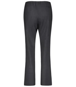Pantalon A Pinces Pull-On Charcoal