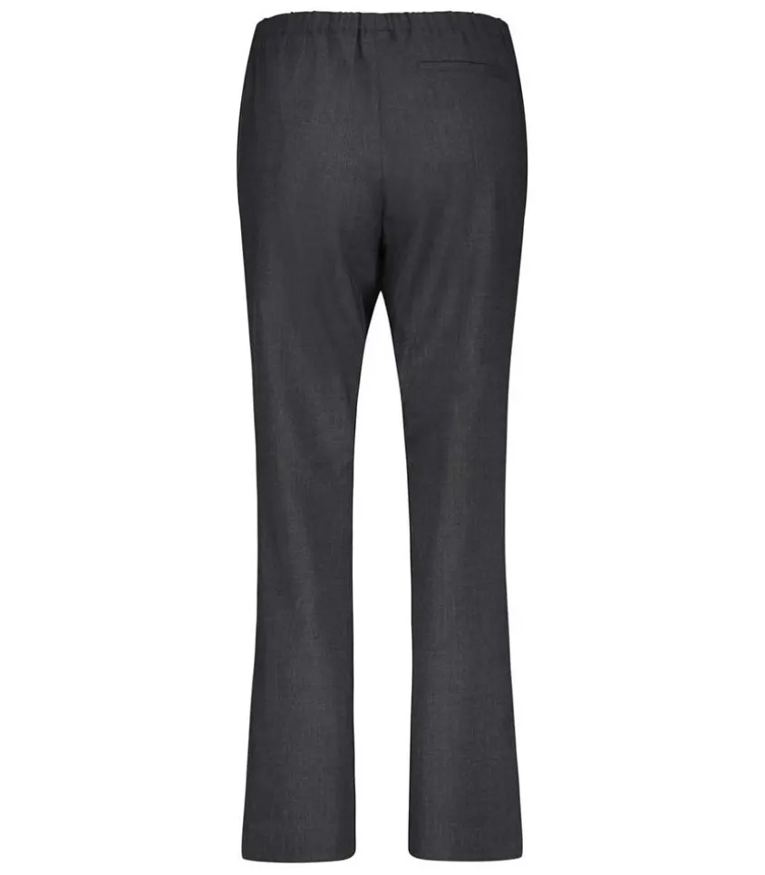Pantalon A Pinces Pull-On Charcoal
