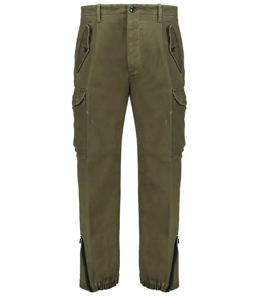 Pantalon Cargo Pour Homme Squad Olive