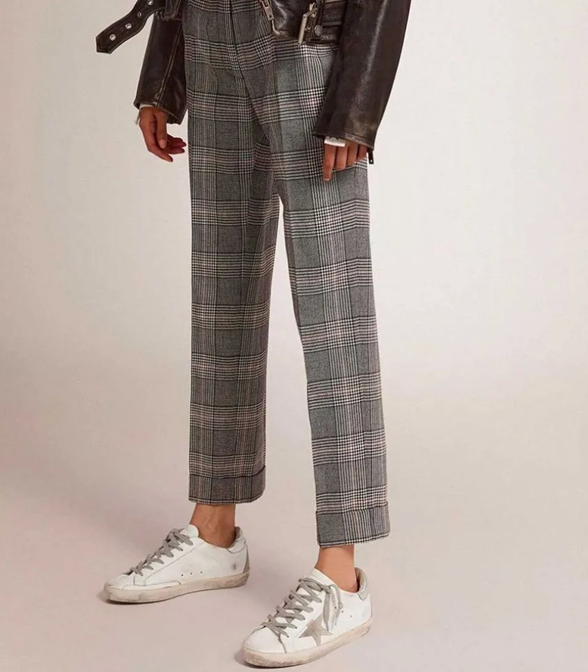 Pantalon Cigarette Golden Collection Prince De Galles