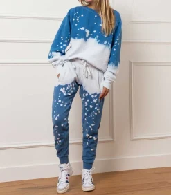 Pantalon De Jogging Acid Wash Vinca