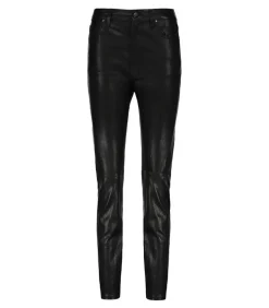 Pantalon En Cuir Jagger
