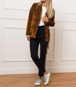 Pantalon Feutre A Bandes Algisa Garconne