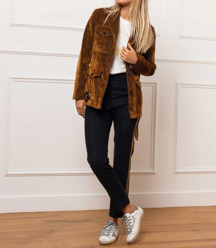 Pantalon Feutre A Bandes Algisa Garconne