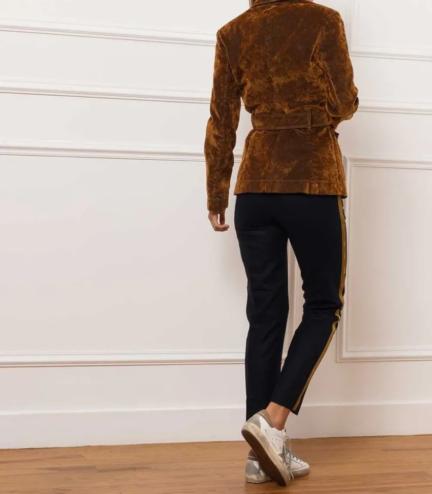 Pantalon Feutre A Bandes Algisa Garconne