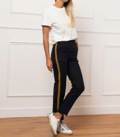 Pantalon Feutre A Bandes Algisa Garconne