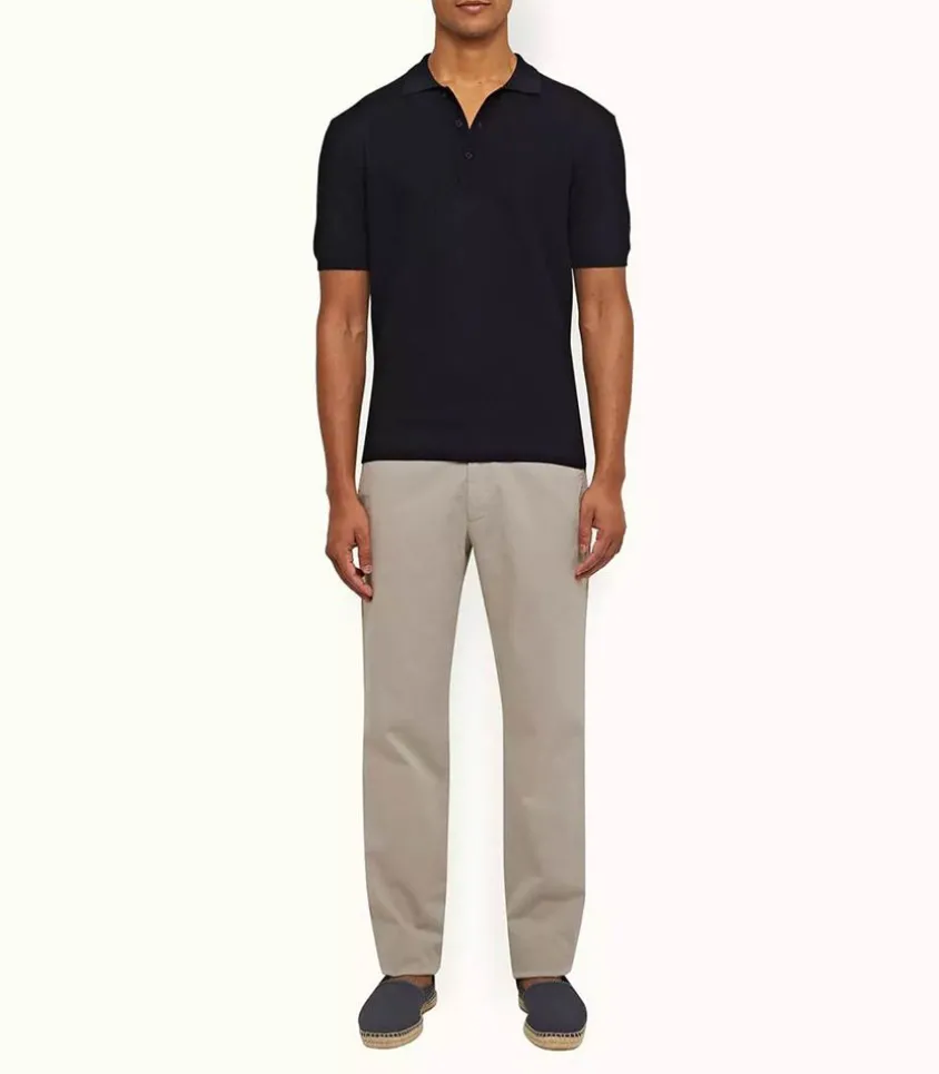 Pantalon Homme Fallon Stretch-Cotton Seal Grey
