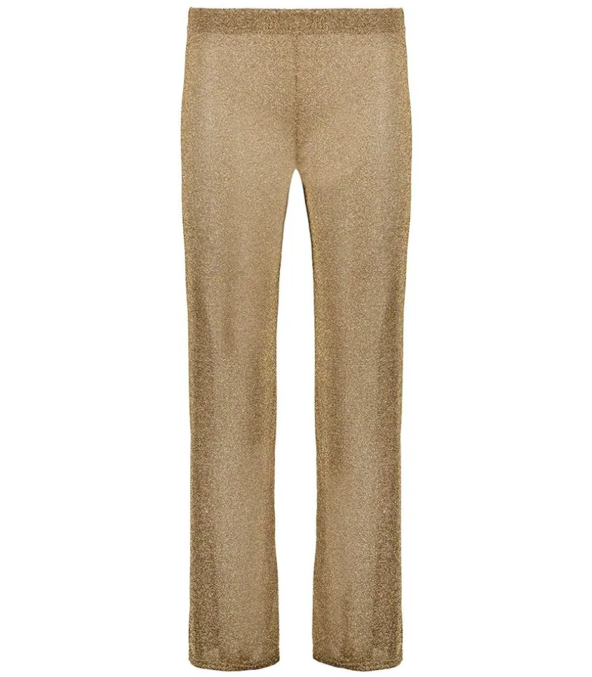 Pantalon Lurex Large Gold