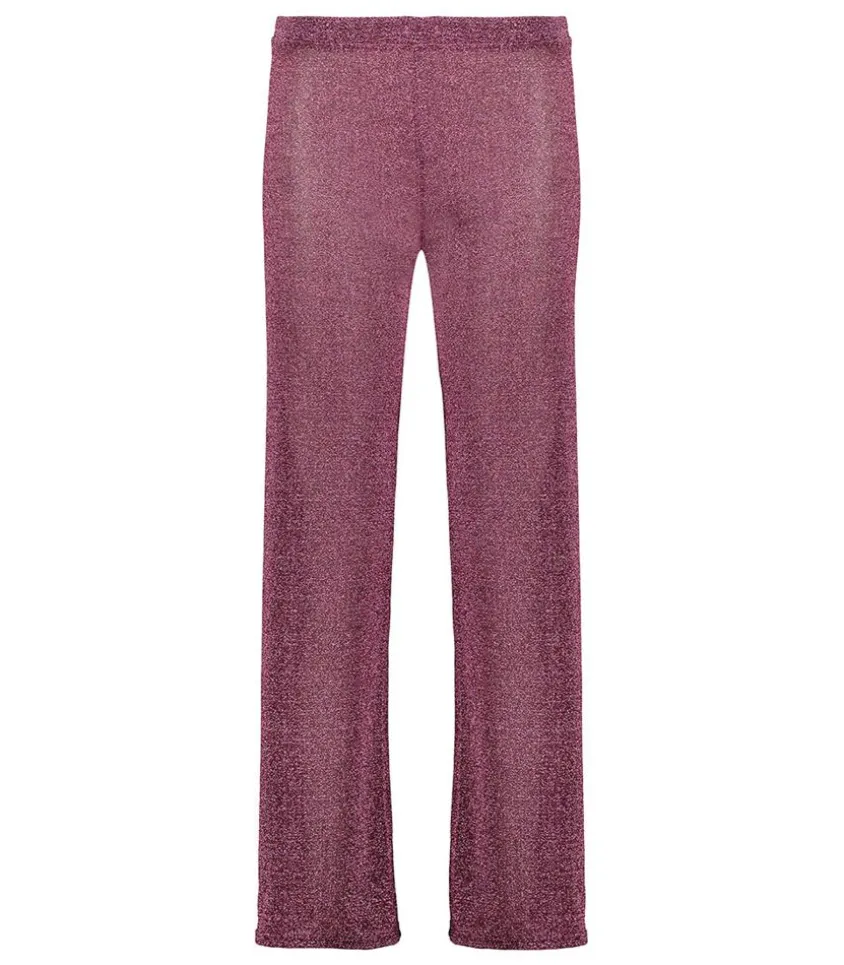 Pantalon Lurex Large Pink
