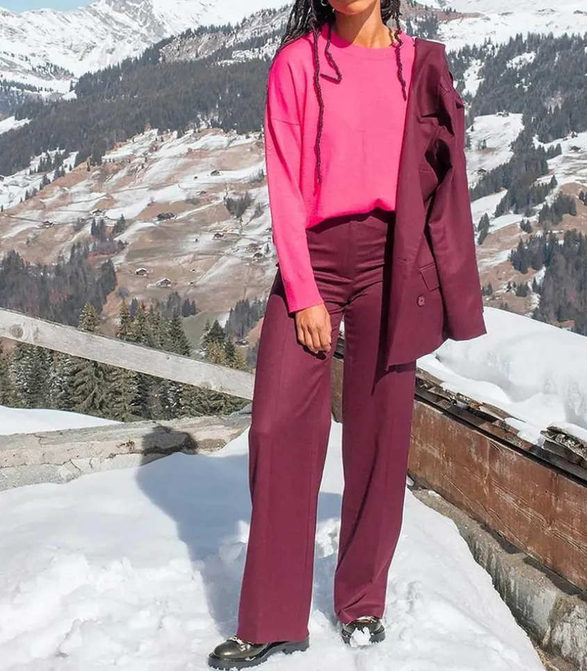 Pantalon Marcus Thorens Bordeaux