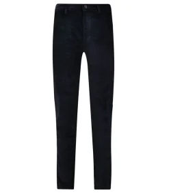 Pantalon Pour Homme Karl En Velours Navy Blue