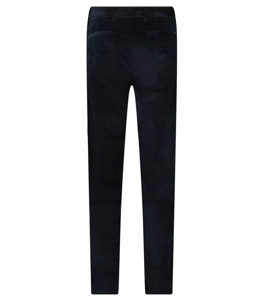 Pantalon Pour Homme Karl En Velours Navy Blue