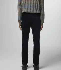 Pantalon Pour Homme Karl En Velours Navy Blue