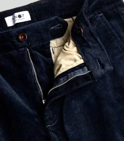 Pantalon Pour Homme Karl En Velours Navy Blue