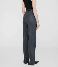 Pantalon Tailleur Drew Grey Pinstripe