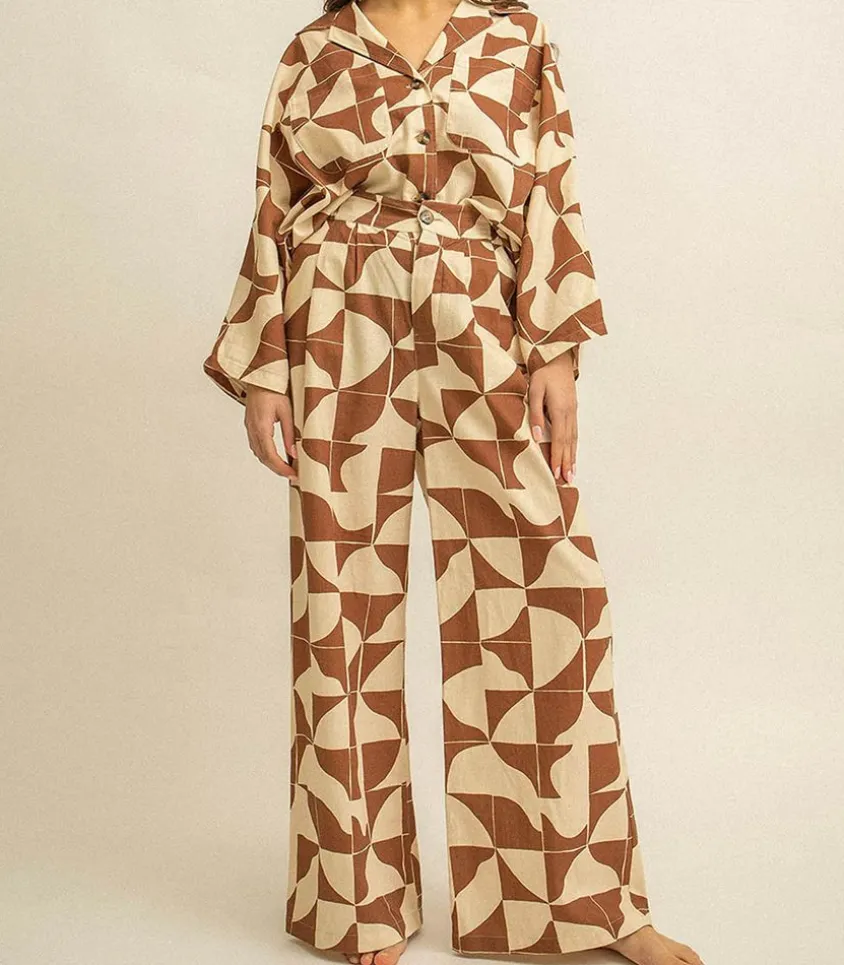 Pantalon Tamara Imprime Seventies