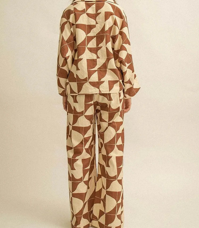 Pantalon Tamara Imprime Seventies