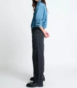 Pantalon Wideleg Wendy Anthracite Soul