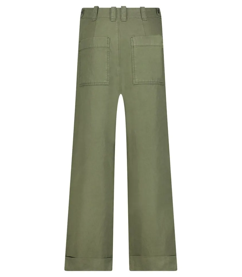 Pantalon Wideleg Wendy Kaki Soul