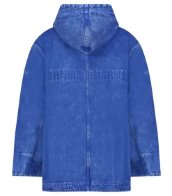 Parka En Denim Indigo