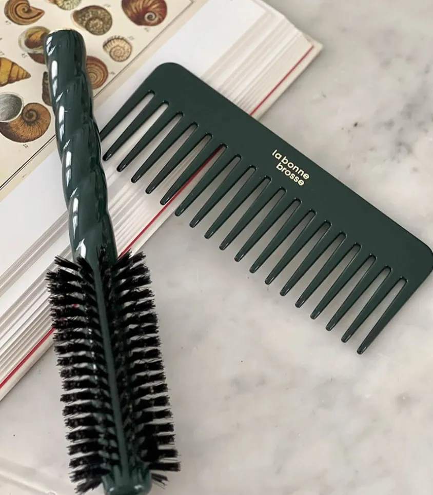 Peigne Demelant Vert Emeraude