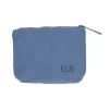 Pochette Zippee Toile Bleu X Jane De Boy