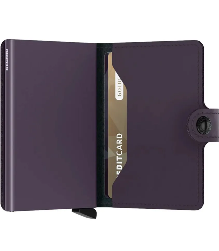 Porte-Carte Miniwallet Matte Dark Purple