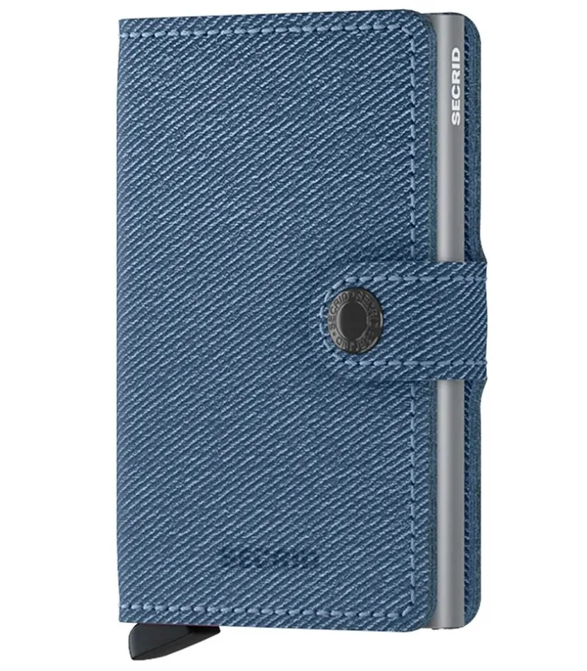 Porte-Carte Miniwallet Twist Jeans Blue