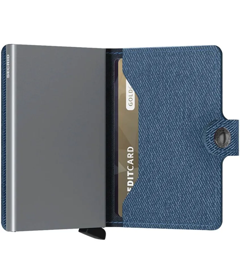 Porte-Carte Miniwallet Twist Jeans Blue