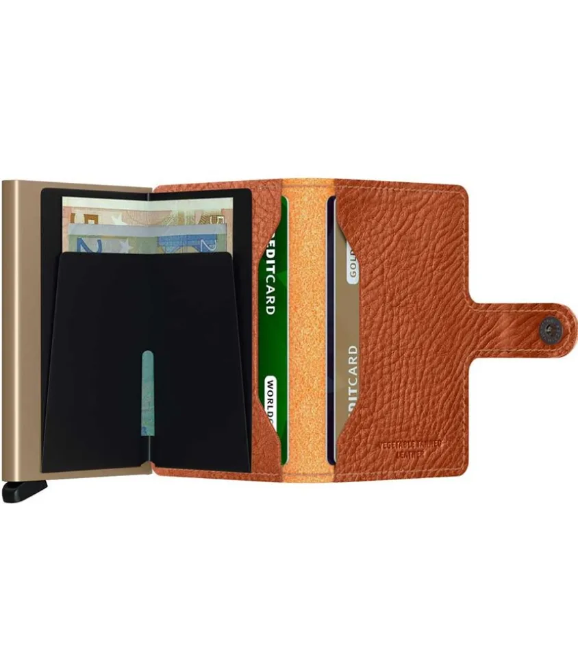 Porte-Carte Miniwallet Veg Caramello - Sand