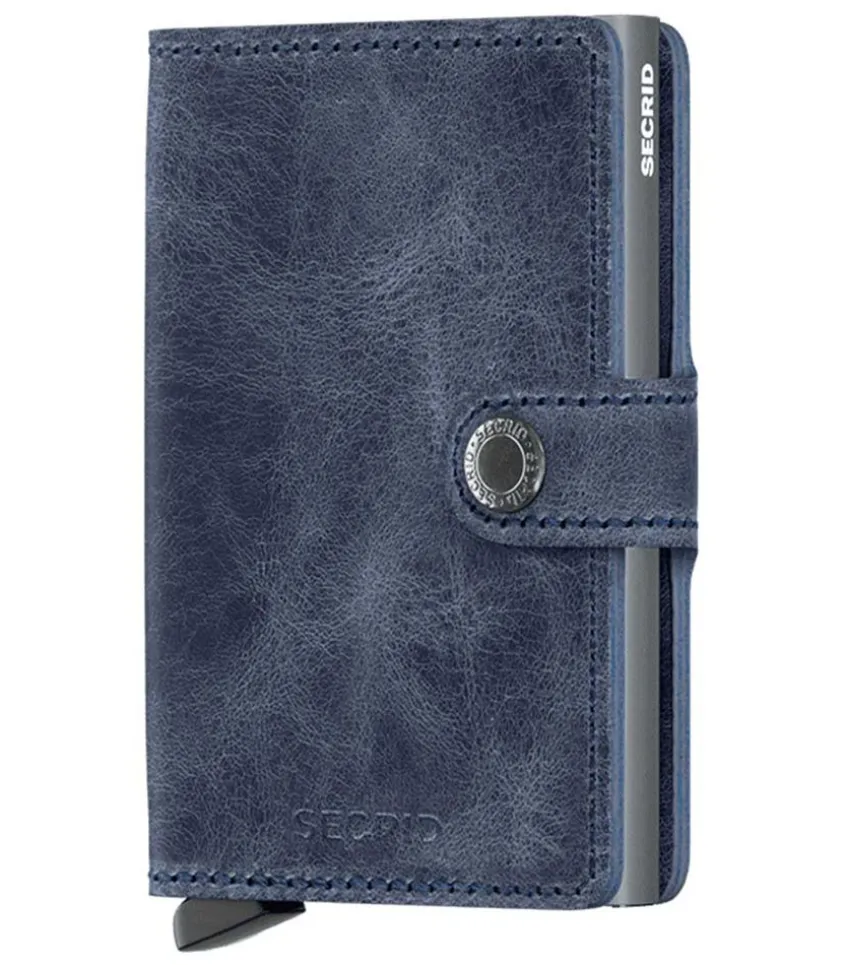 Porte-Carte Miniwallet Vintage Blue