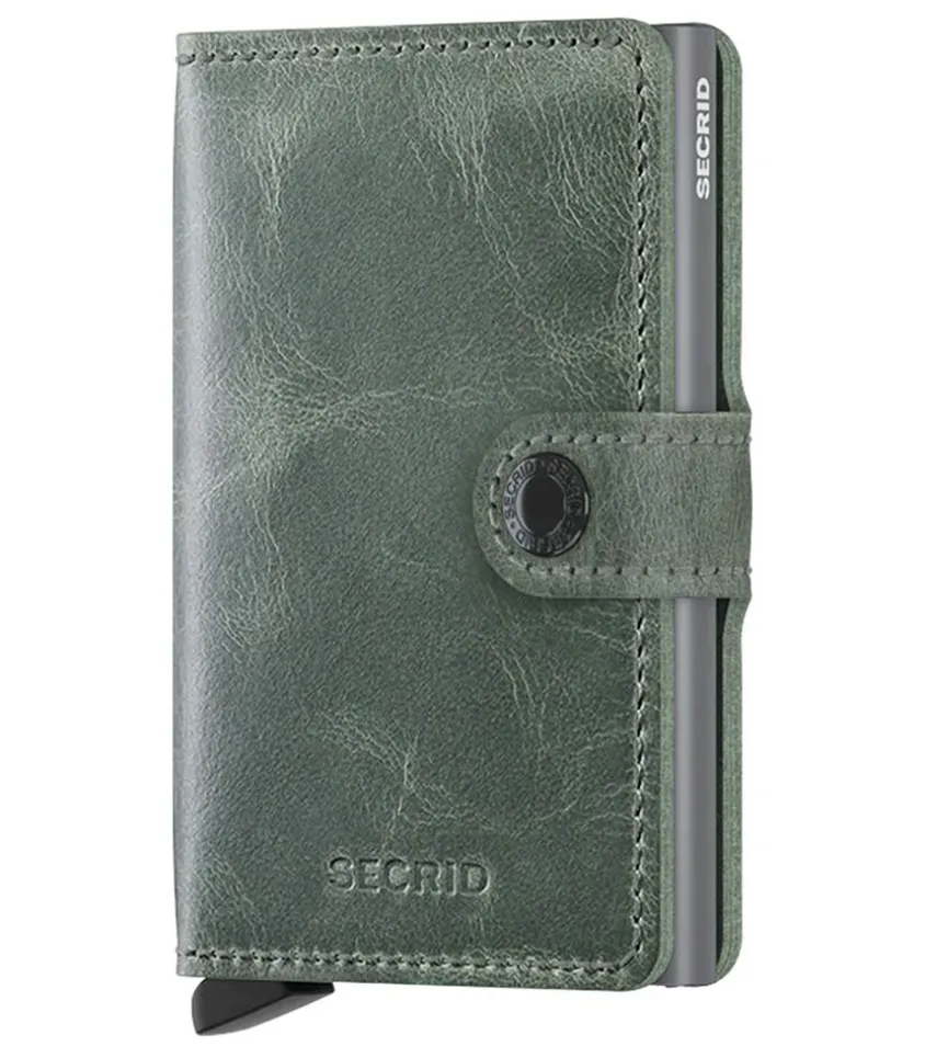 Porte-Carte Miniwallet Vintage Sage
