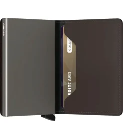 Porte-Carte Slimwallet Matte Truffle