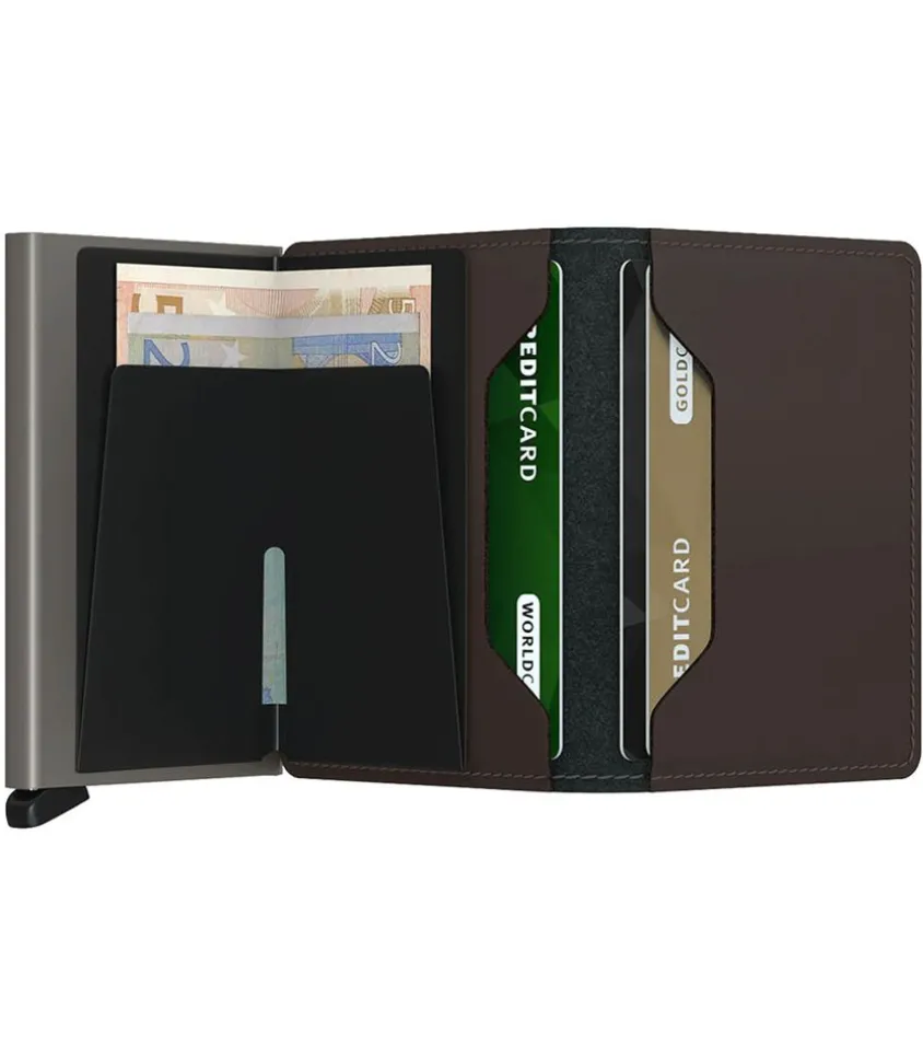 Porte-Carte Slimwallet Matte Truffle