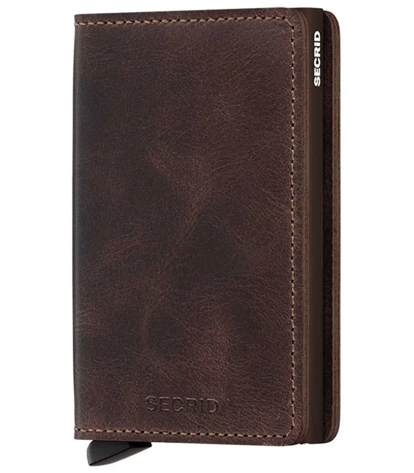 Porte-Carte Slimwallet Vintage Chocolate