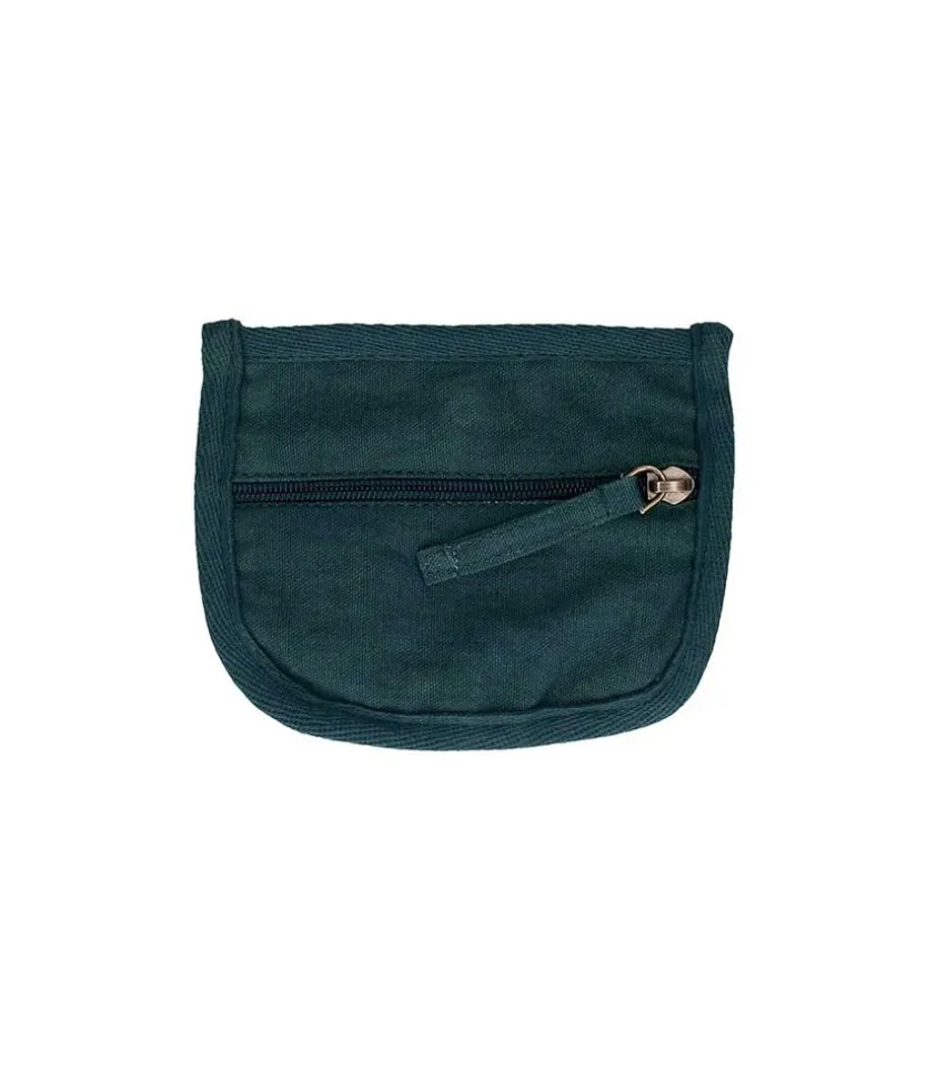 Porte-Carte Toile Verte X Jane De Boy