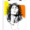 Portrait M7 Jim Morrison 56 X 76 Cm